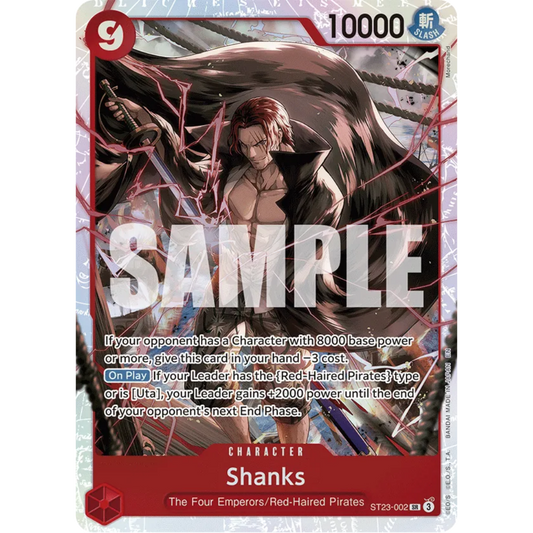 Shanks (002) (ST23-002) - Starter Deck 23: RED Shanks Foil
