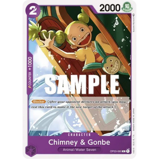 Chimney & Gonbe (OP03-065) - Pillars of Strength
