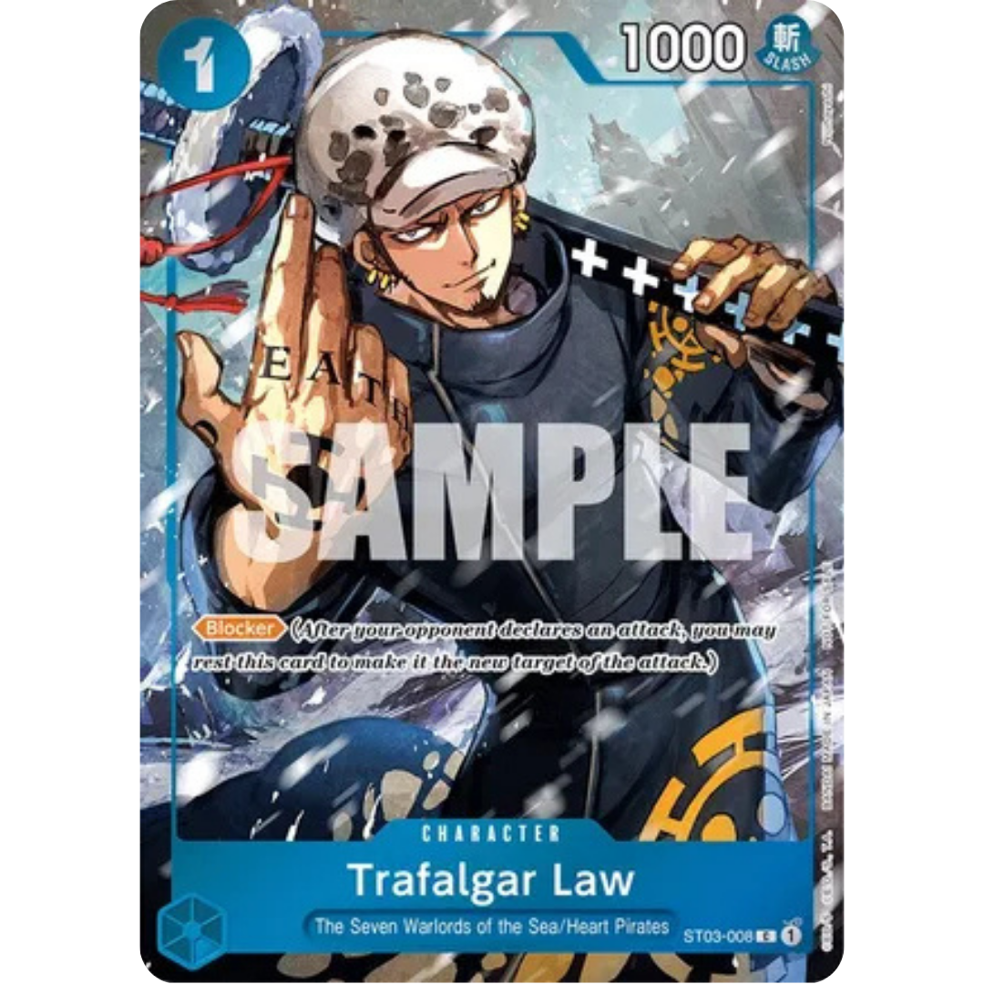 Trafalgar Law (Event Pack Vol. 3) (ST03-008) - One Piece Promotion Cards Foil
