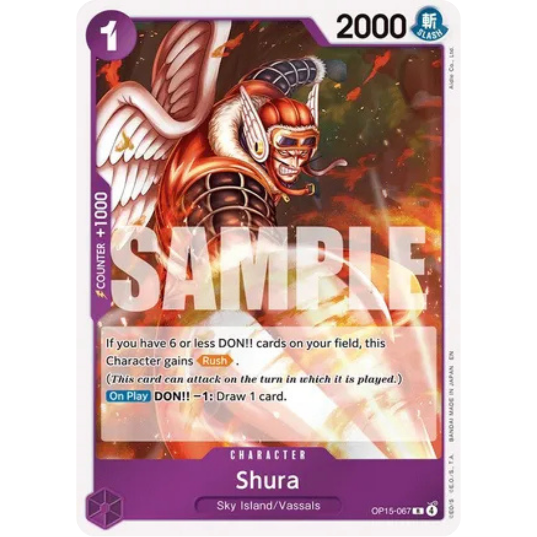 Shura (OP15-067) - Adventure on Kami's Island Foil