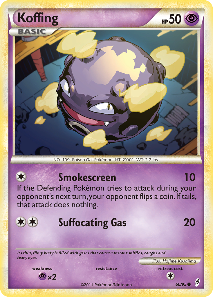 Koffing 060  Call of Legends - Common