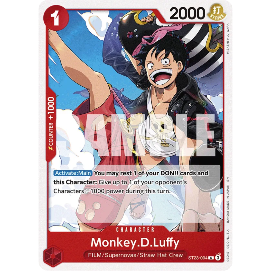 Monkey.D.Luffy (ST23-004) - Starter Deck 23: RED Shanks
