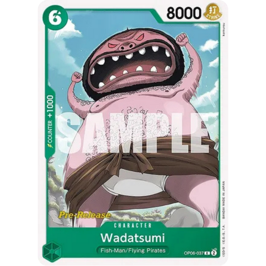 Wadatsumi (OP06-037) - Wings of the Captain Pre-Release Cards