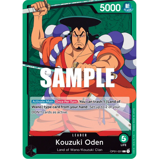 Kouzuki Oden (OP01-031) - Romance Dawn