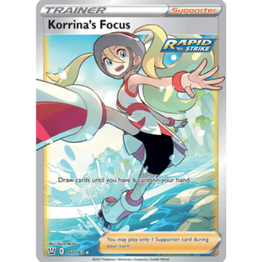 Korrina's Focus (160/163) [Sword & Shield: Battle Styles]