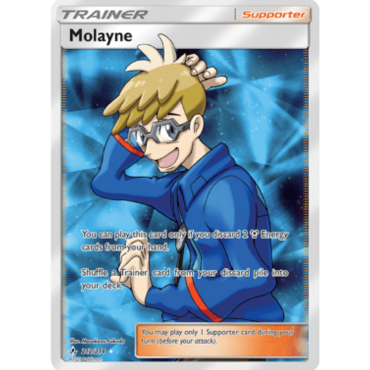 Molayne (Full Art) 212  - Holofoil SM  Unbroken Bonds - Ultra Rare