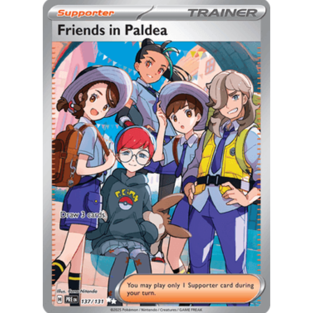 Friends in Paldea 137/131  - Holofoil SV Prismatic Evolutions - Ultra Rare