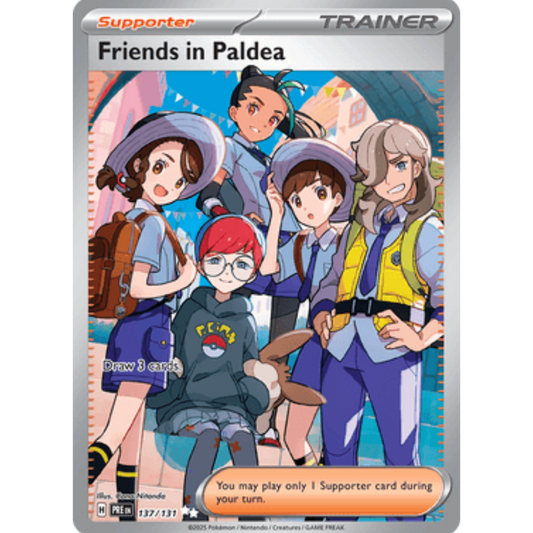 Friends in Paldea 137/131  - Holofoil SV Prismatic Evolutions - Ultra Rare