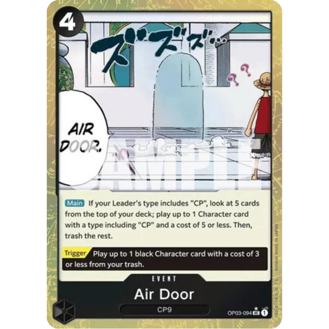 Air Door (Textured Foil) (OP03-094) - Premium Booster -The Best- Foil