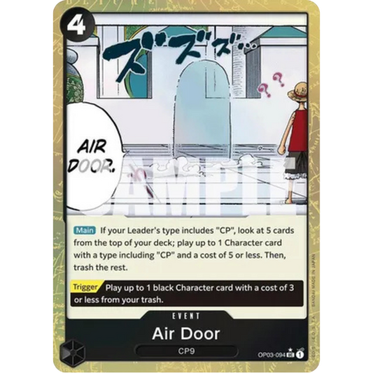 Air Door (Textured Foil) (OP03-094) - Premium Booster -The Best- Foil