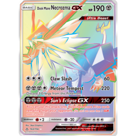 Dusk Mane Necrozma GX (163/156) [Sun & Moon: Ultra Prism]