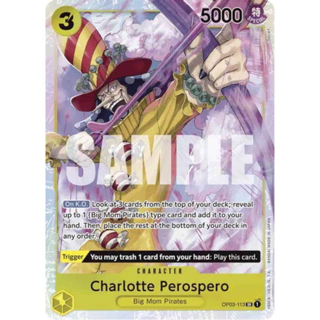 Charlotte Perospero (Reprint) (OP03-113) - Premium Booster -The Best- Foil
