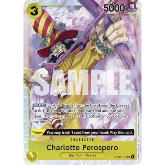 Charlotte Perospero (Reprint) (OP03-113) - Premium Booster -The Best- Foil
