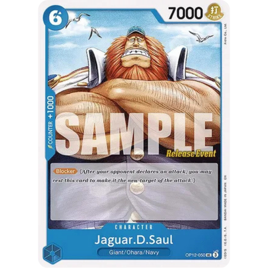 Jaguar.D.Saul (OP12-050) - Legacy of the Master Release Event Cards