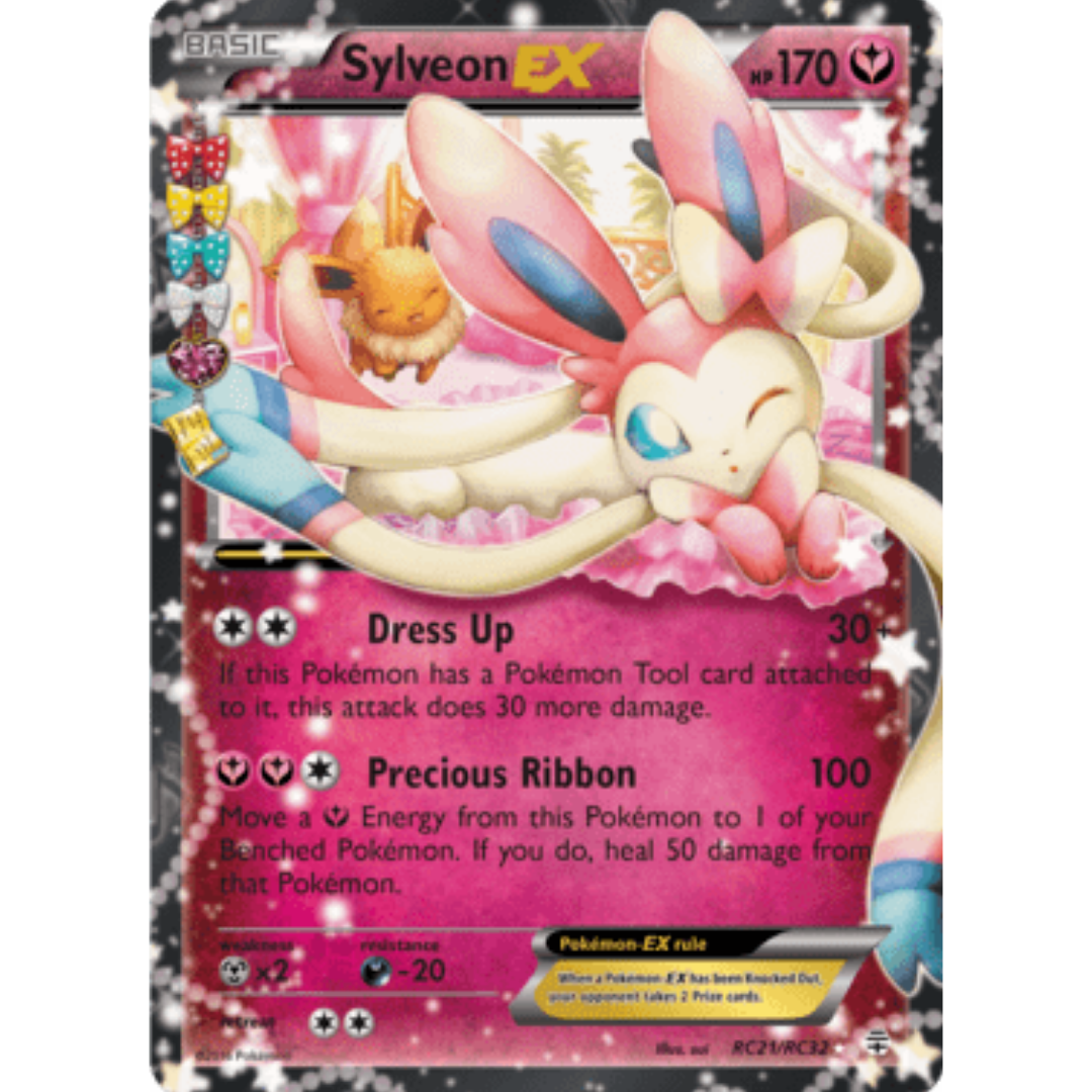 Sylveon EX RC21/RC32  - Holofoil Generations Radiant Collection - Ultra Rare