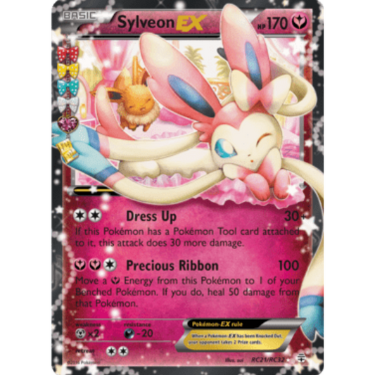 Sylveon EX RC21/RC32  - Holofoil Generations Radiant Collection - Ultra Rare
