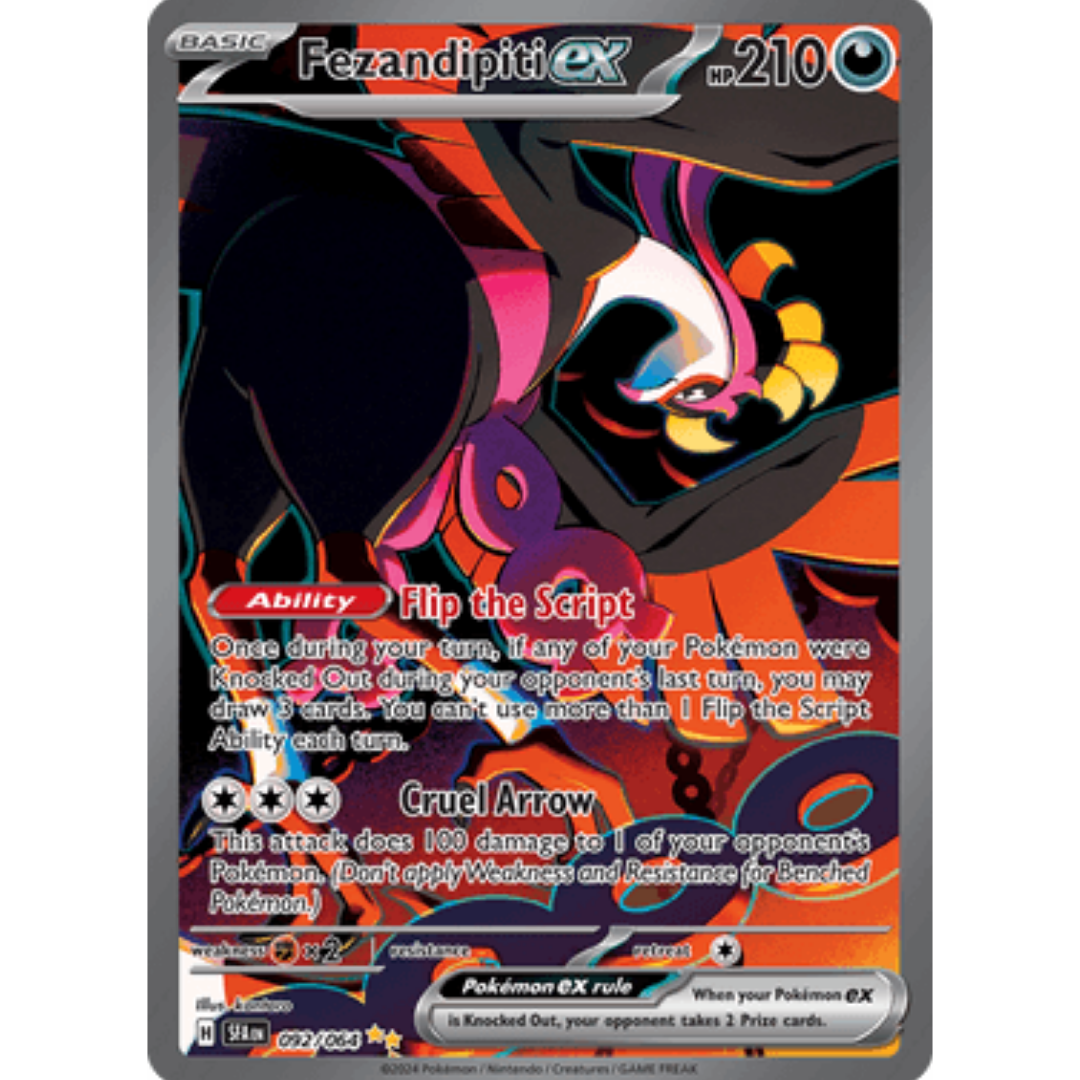 Fezandipiti ex 092/064  - Holofoil SV Shrouded Fable - Special Illustration Rare