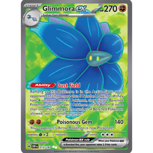 Glimmora ex (213/197) [Scarlet & Violet: Obsidian Flames]