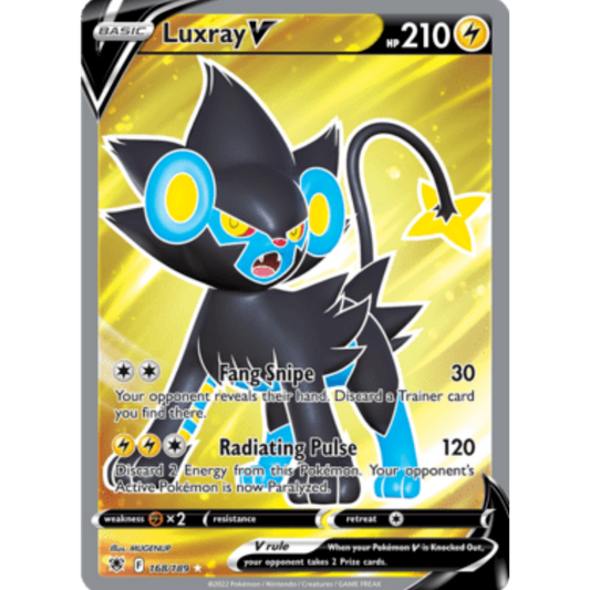 Luxray V (168/189) [Sword & Shield: Astral Radiance]
