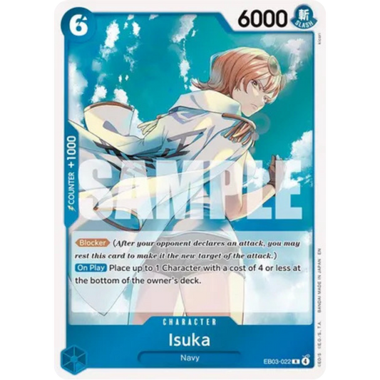 Isuka (EB03-022) - Extra Booster: One Piece Heroines Edition Foil