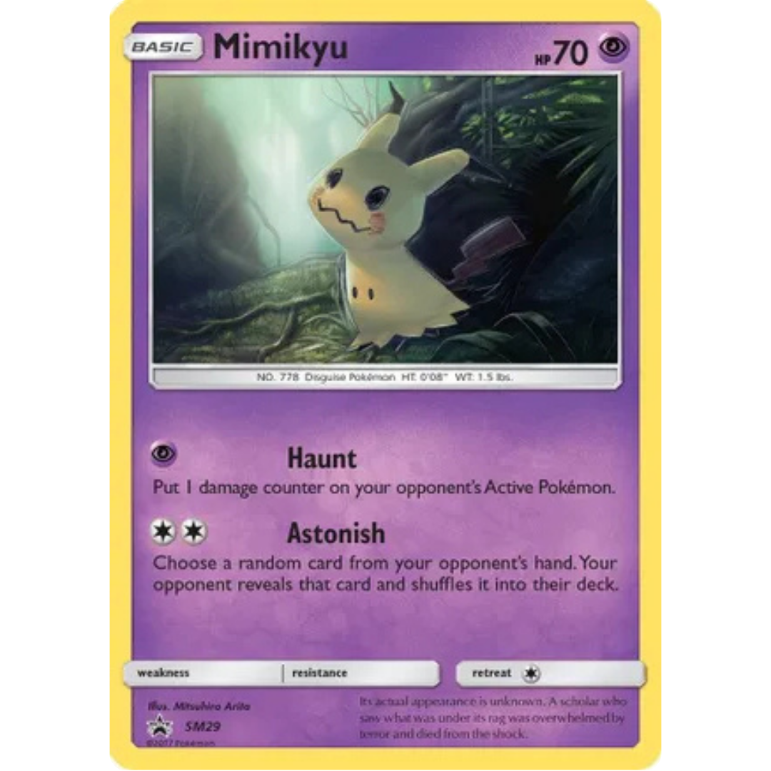 Mimikyu SM29  - Holofoil SM Promos - Promo