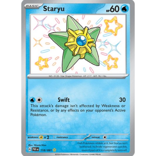Staryu (118/091) [Scarlet & Violet: Paldean Fates]