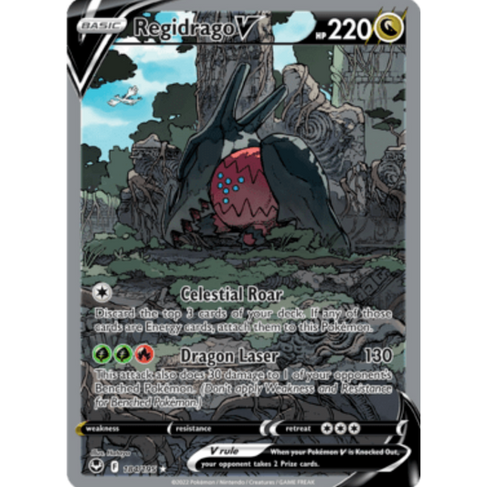 Regidrago V (184/195) [Sword & Shield: Silver Tempest]