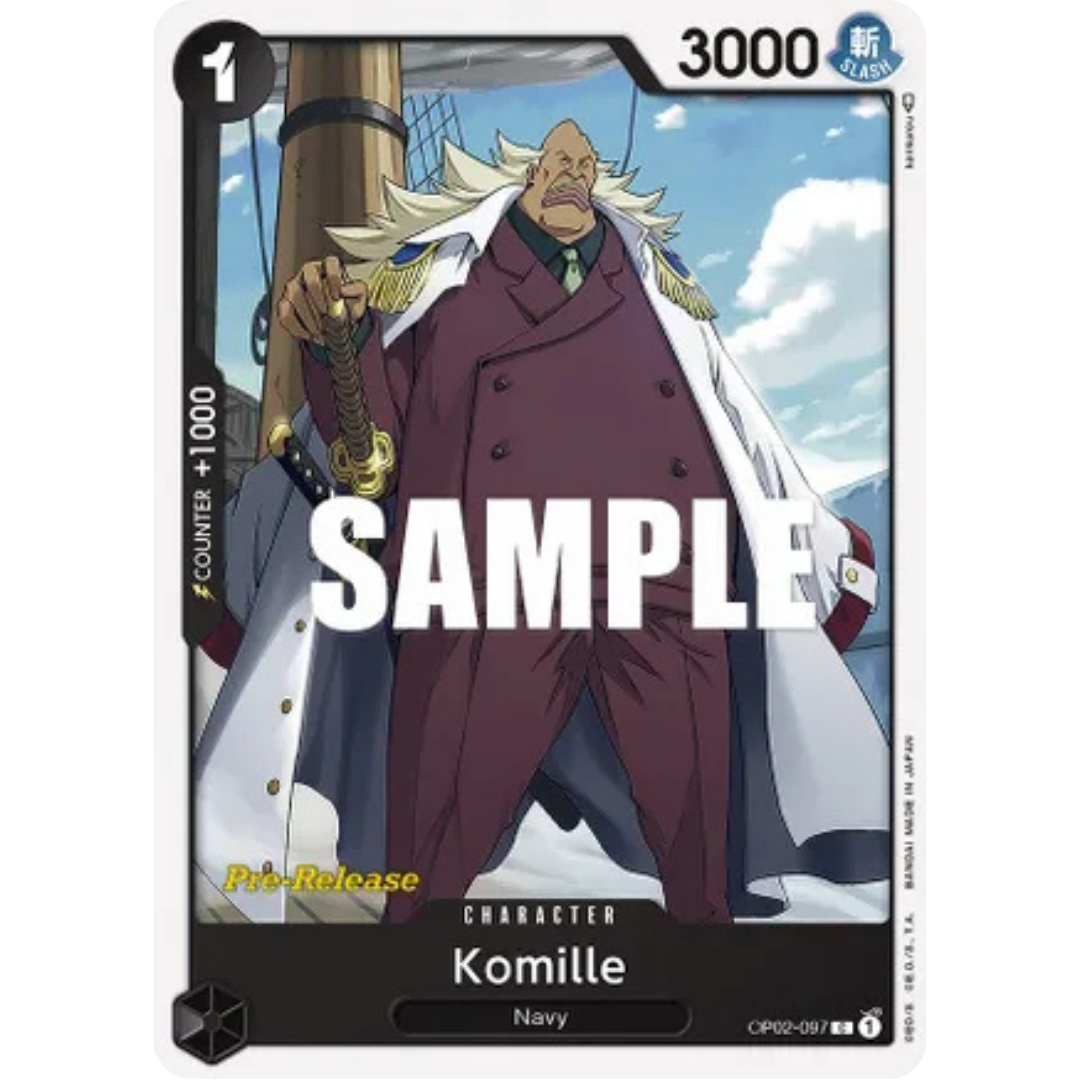 Komille (OP02-097) - Paramount War Pre-Release Cards
