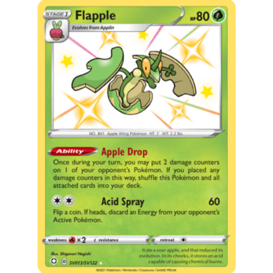Flapple (SV013/SV122) [Sword & Shield: Shining Fates]
