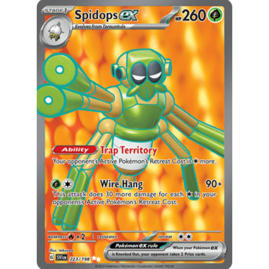 Spidops ex (223/198) [Scarlet & Violet: Base Set]