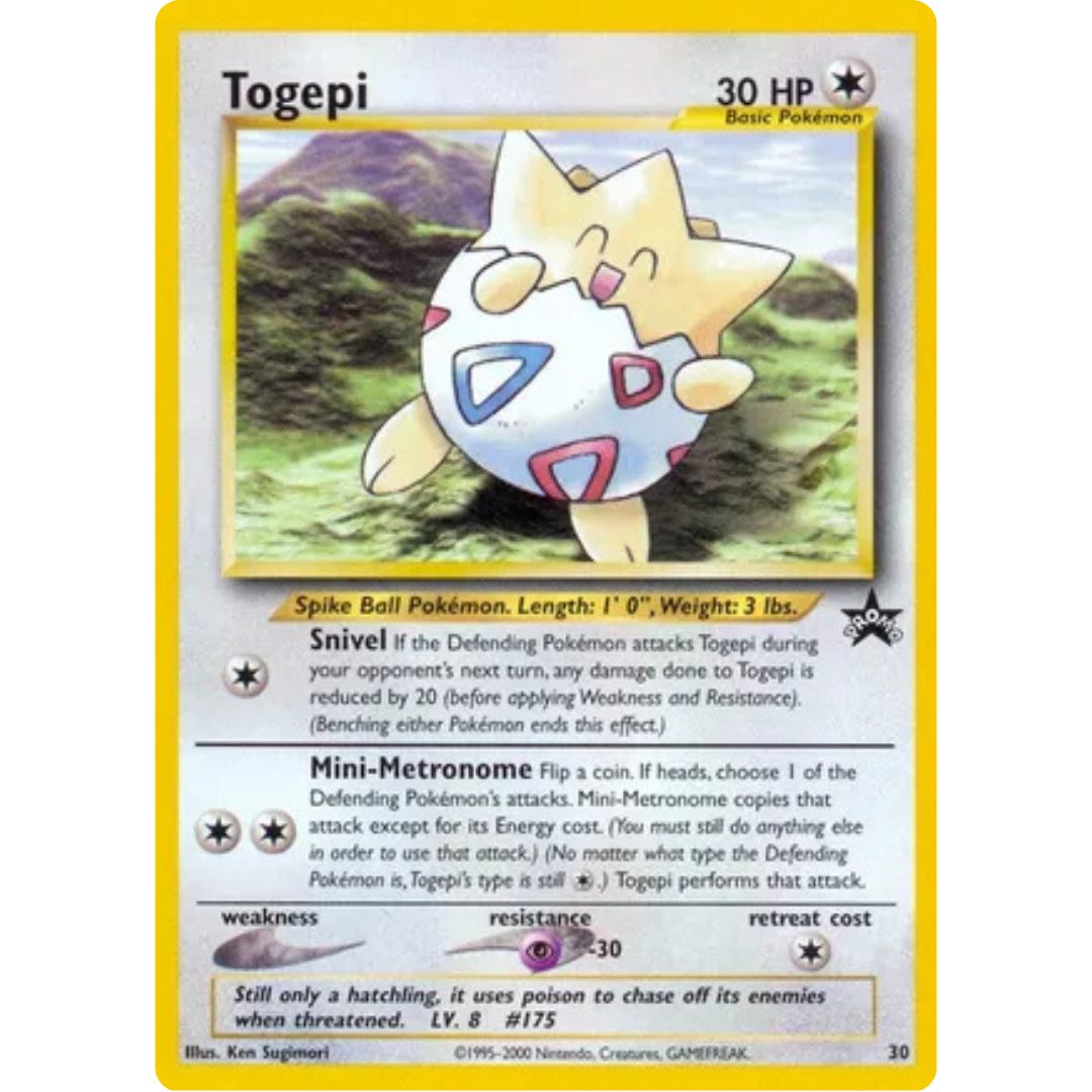 Togepi 030/53  WoTC Promo - Promo