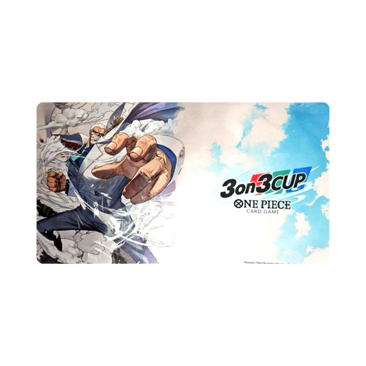 One Piece Official Playmat - Garp 3 on 3 Cup Korea