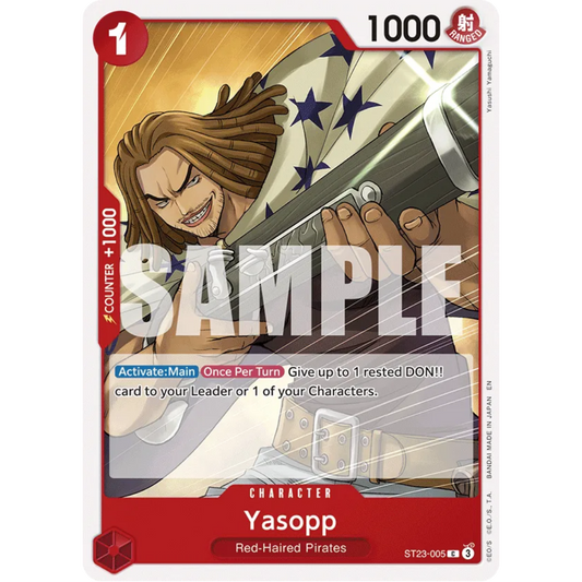 Yasopp (ST23-005) - Starter Deck 23: RED Shanks