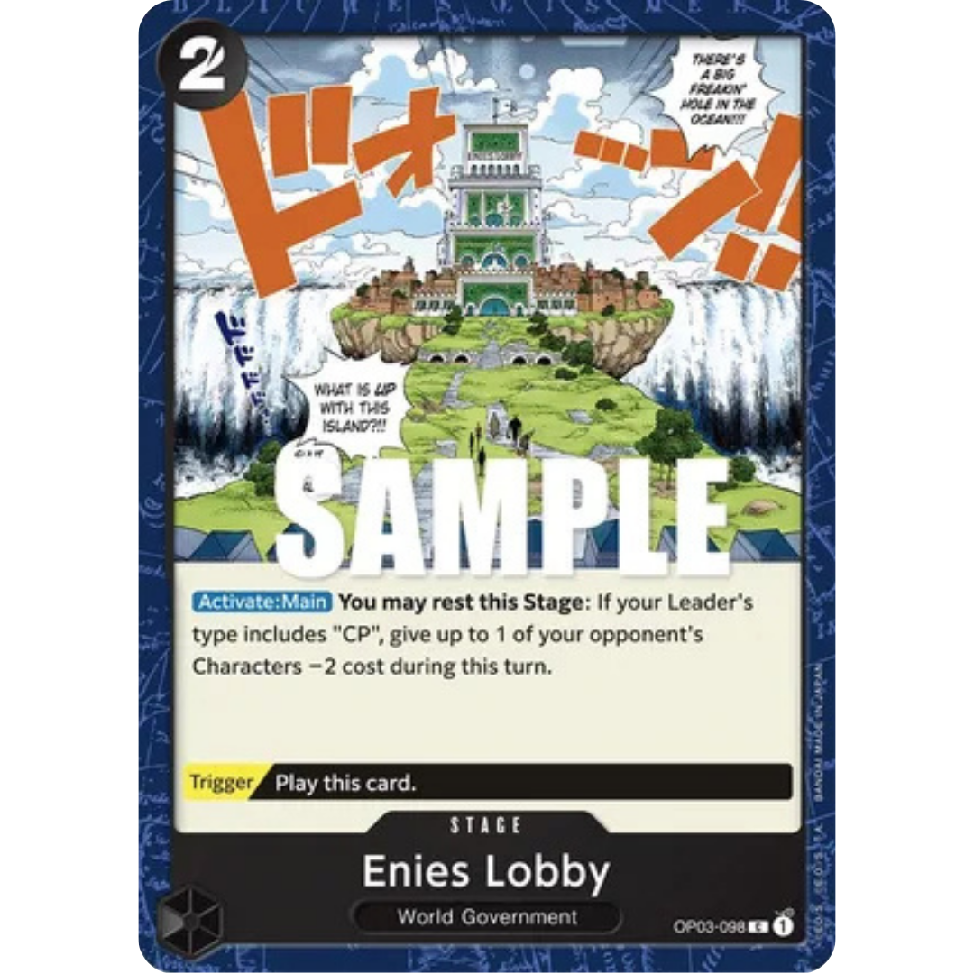 Enies Lobby (OP03-098) - Pillars of Strength