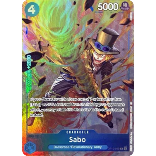 Sabo (Premium Card Collection -Best Selection Vol. 4-) (OP10-049) - One Piece Promotion Cards Foil