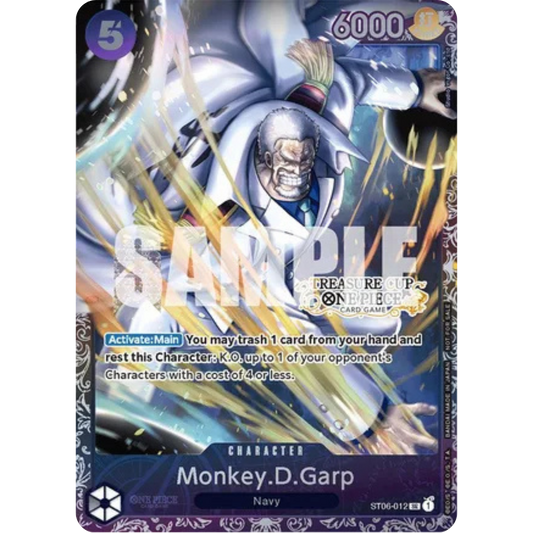 Monkey.D.Garp (Treasure Cup) (ST06-012) - One Piece Promotion Cards Foil