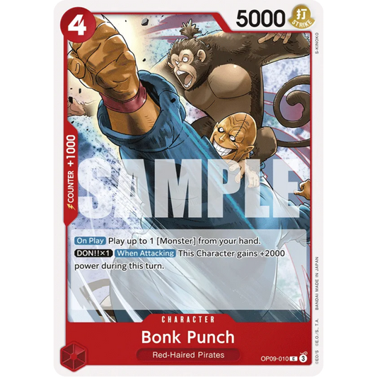 Bonk Punch (Reprint) (OP09-010) - Starter Deck 23: RED Shanks