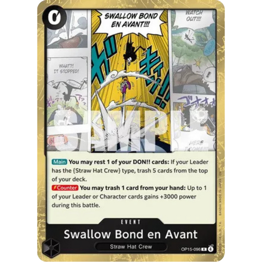 Swallow Bond en Avant (OP15-096) - Adventure on Kami's Island Foil