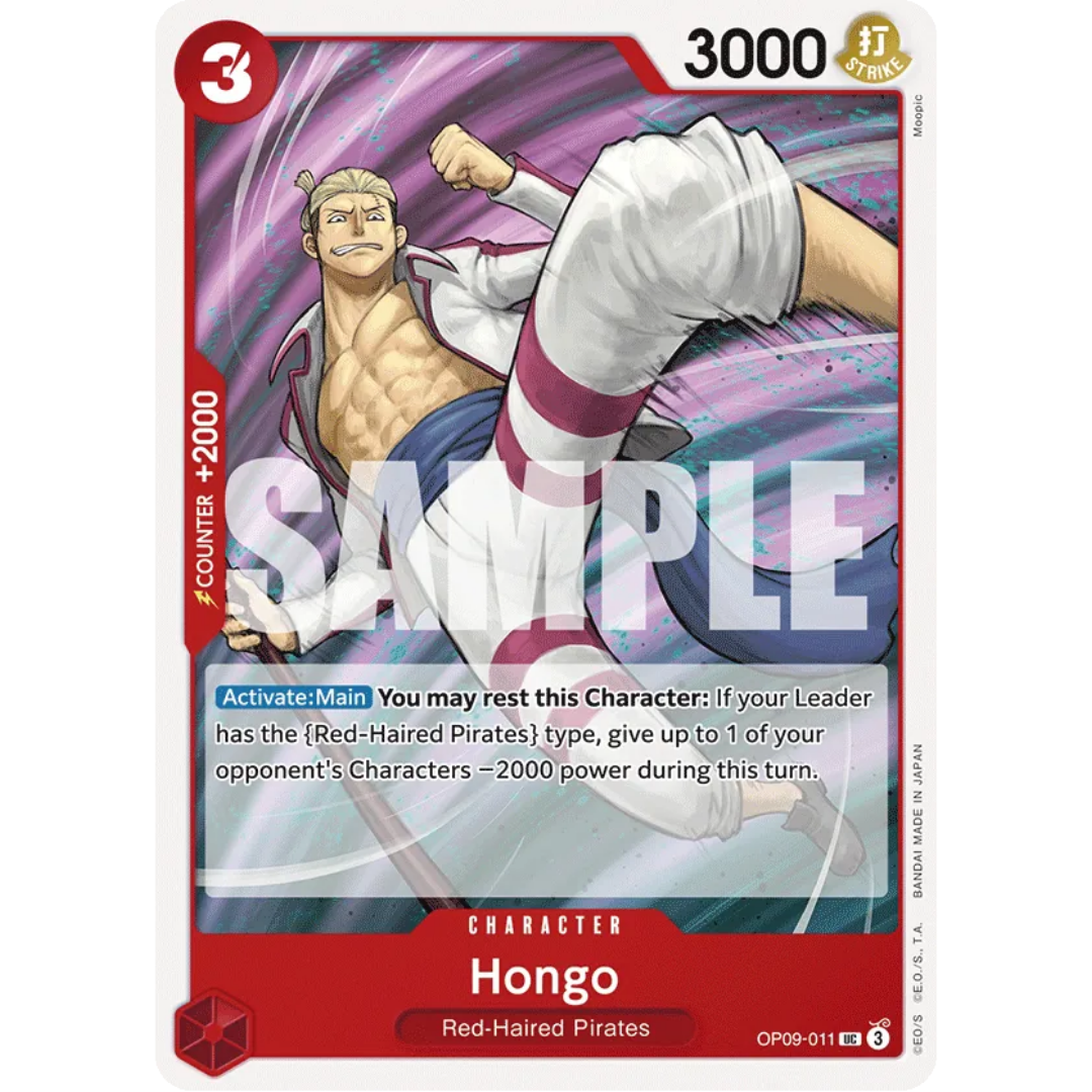 Hongo (Reprint) (OP09-011) - Starter Deck 23: RED Shanks