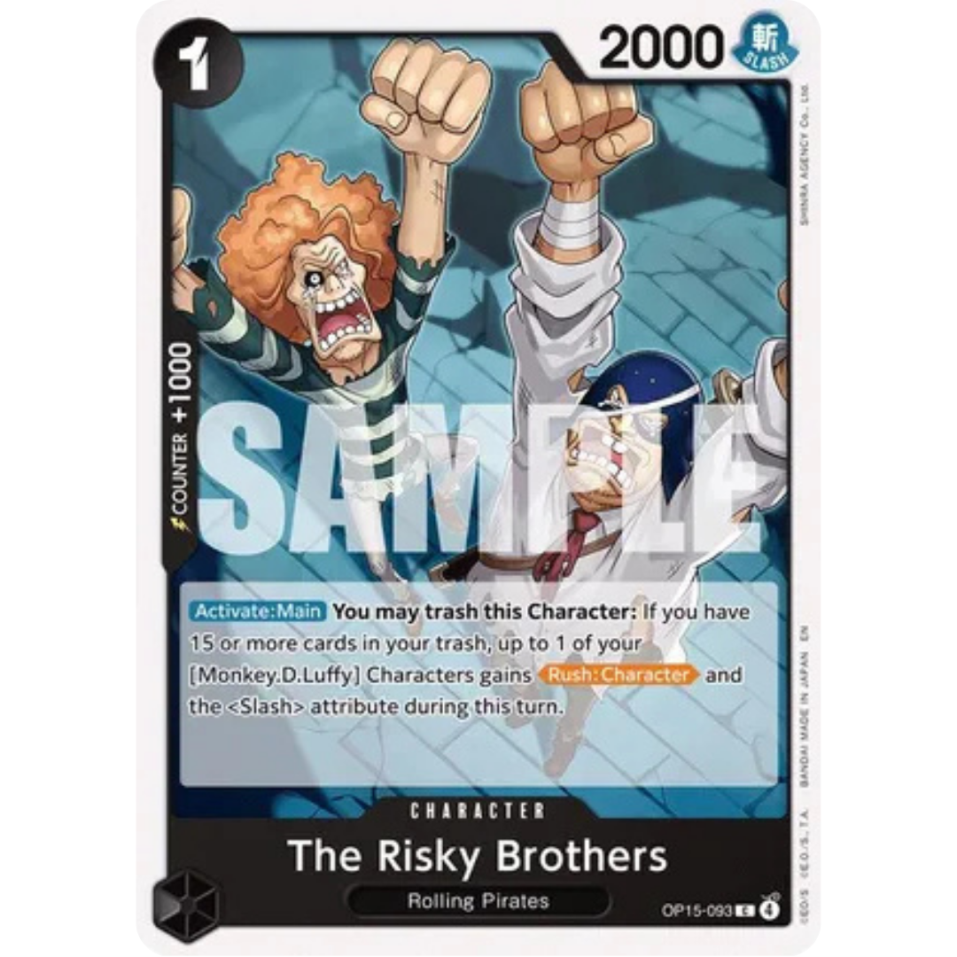 The Risky Brothers (OP15-093) - Adventure on Kami's Island