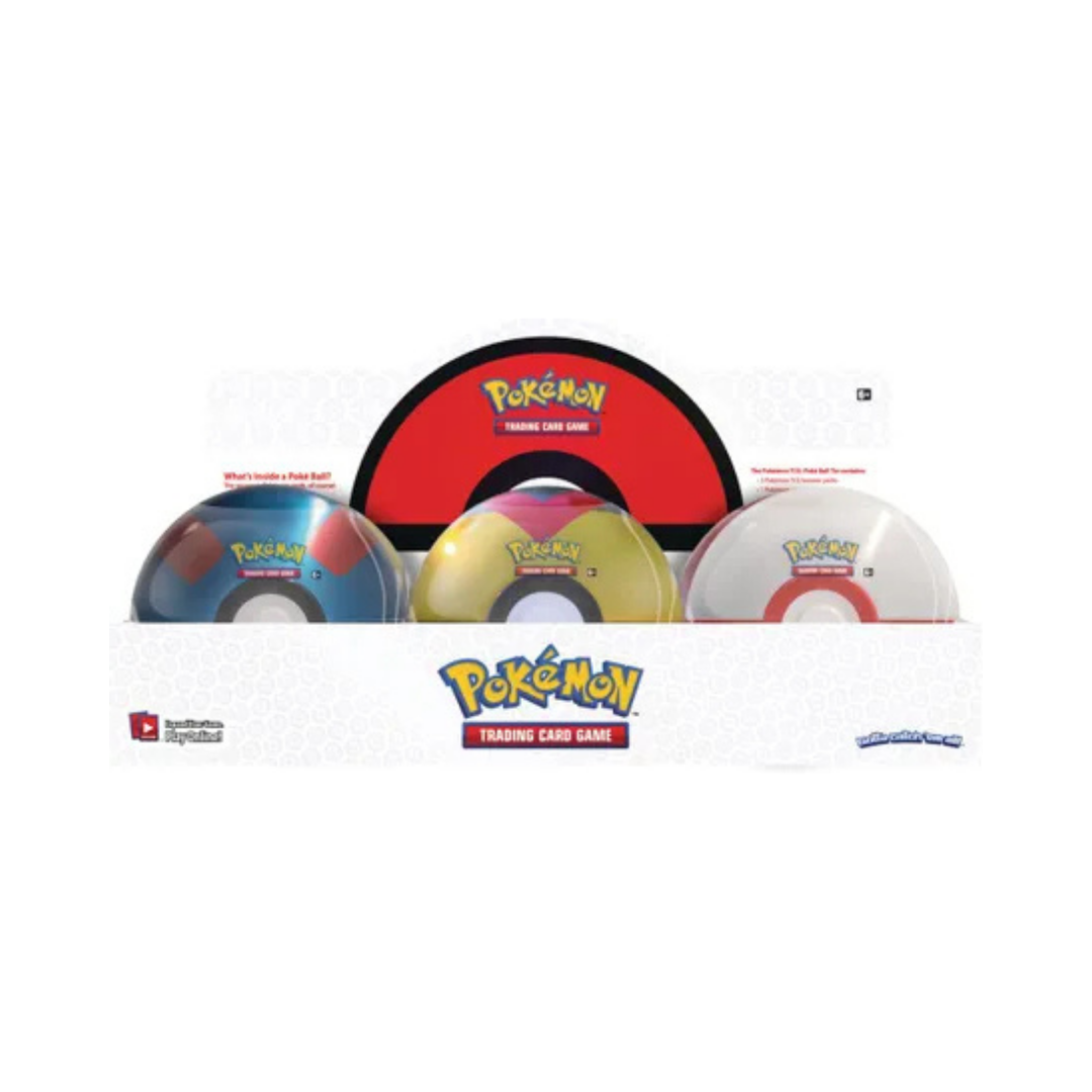 Poke Ball Tin Display (Q1 2021)