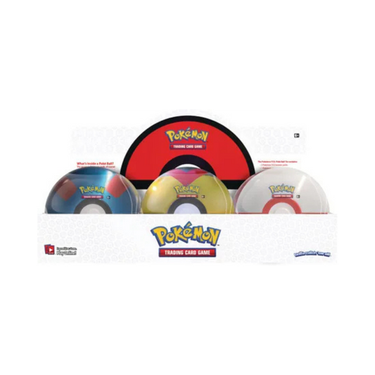 Poke Ball Tin Display (Q1 2021)