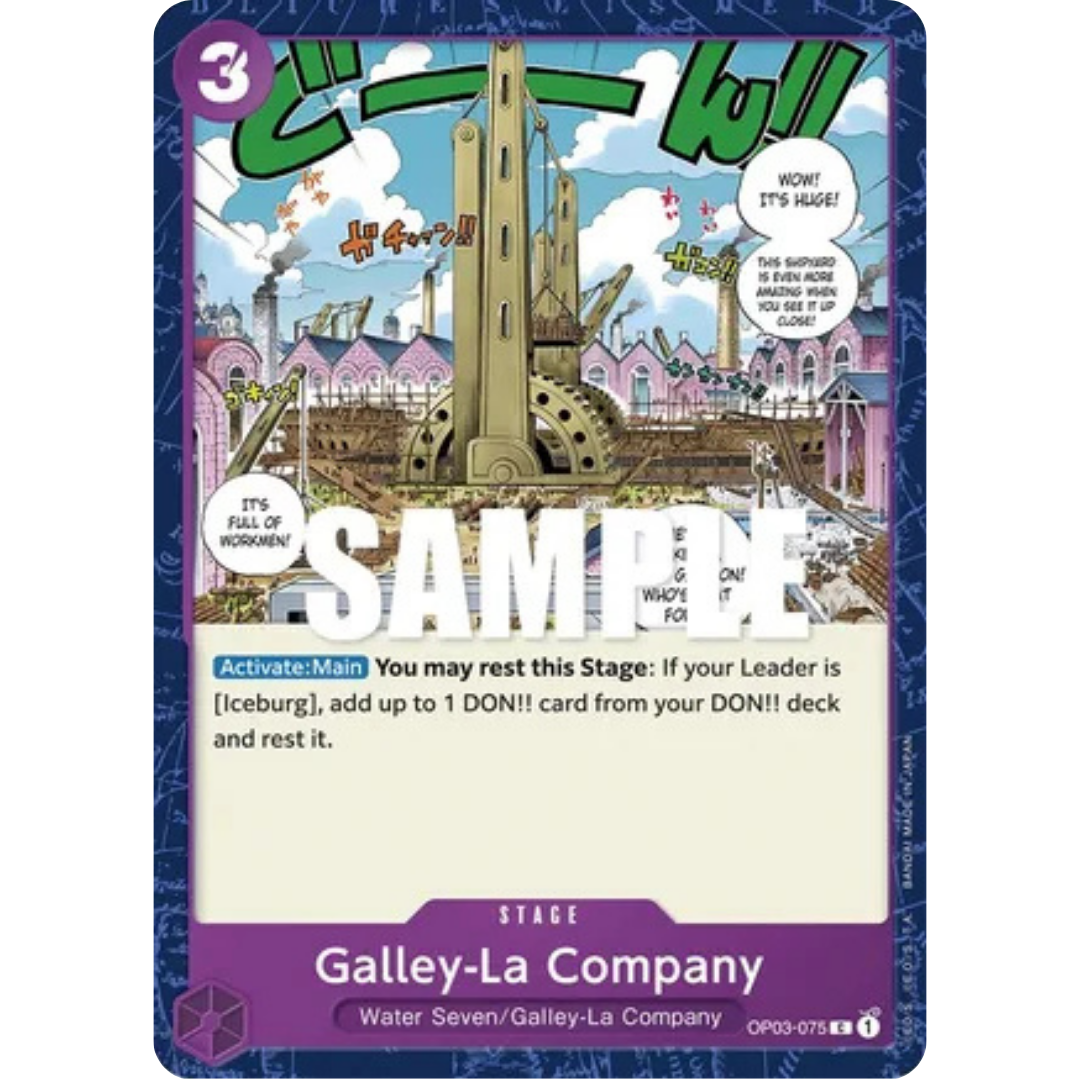 Galley-La Company (OP03-075) - Pillars of Strength