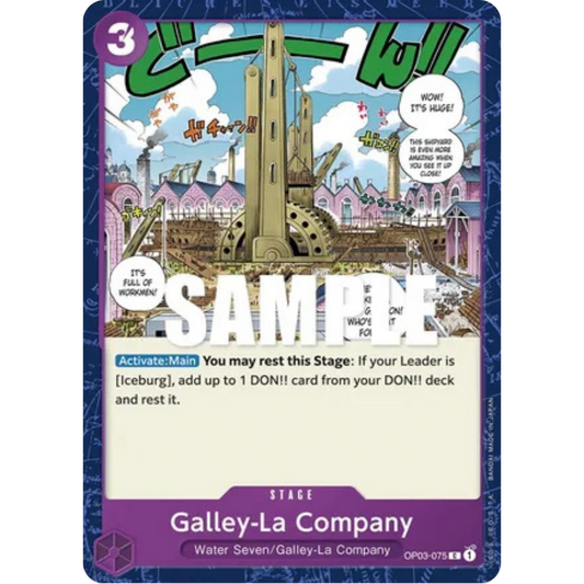 Galley-La Company (OP03-075) - Pillars of Strength