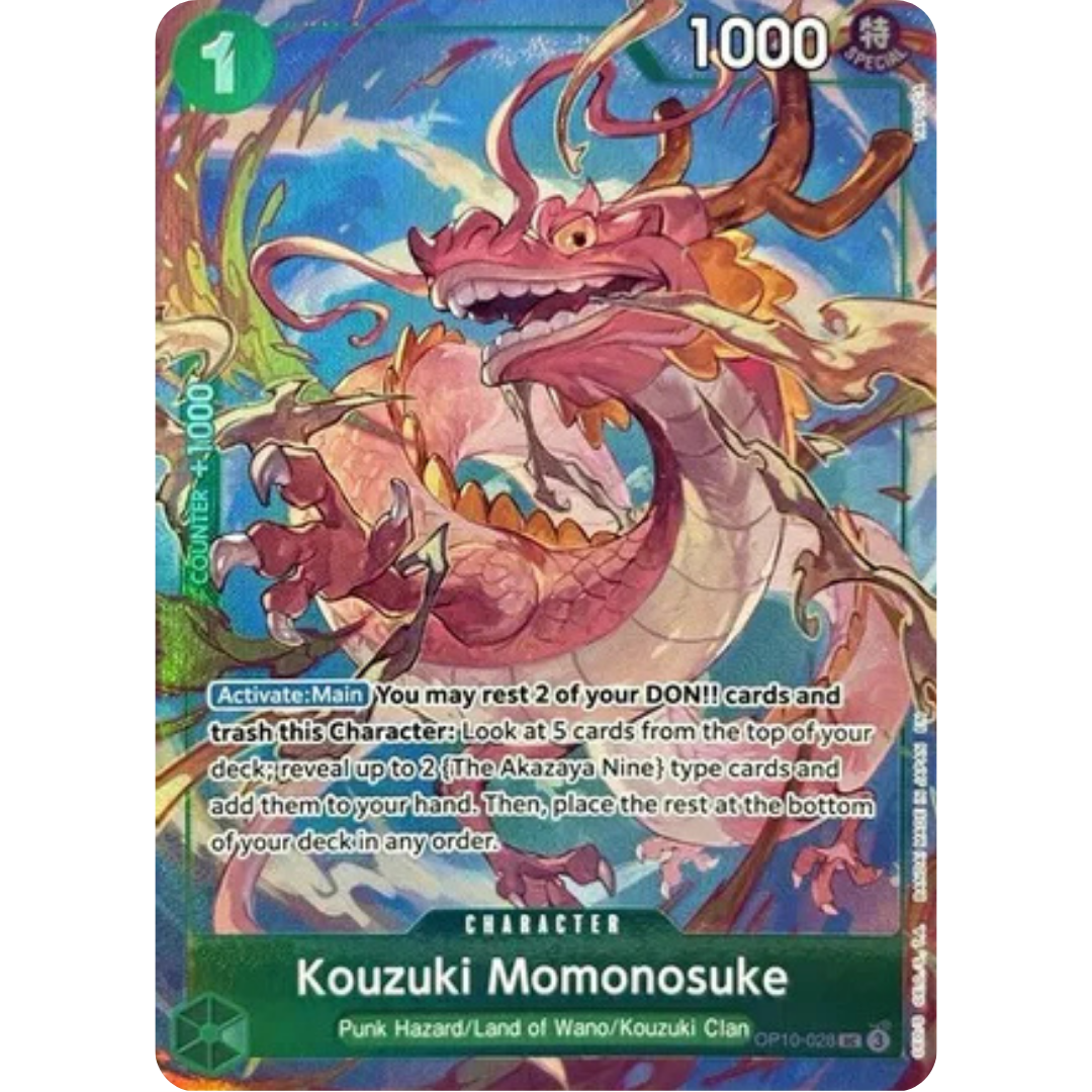 Kouzuki Momonosuke (Premium Card Collection -Best Selection Vol. 4-) (OP10-028) - One Piece Promotion Cards Foil