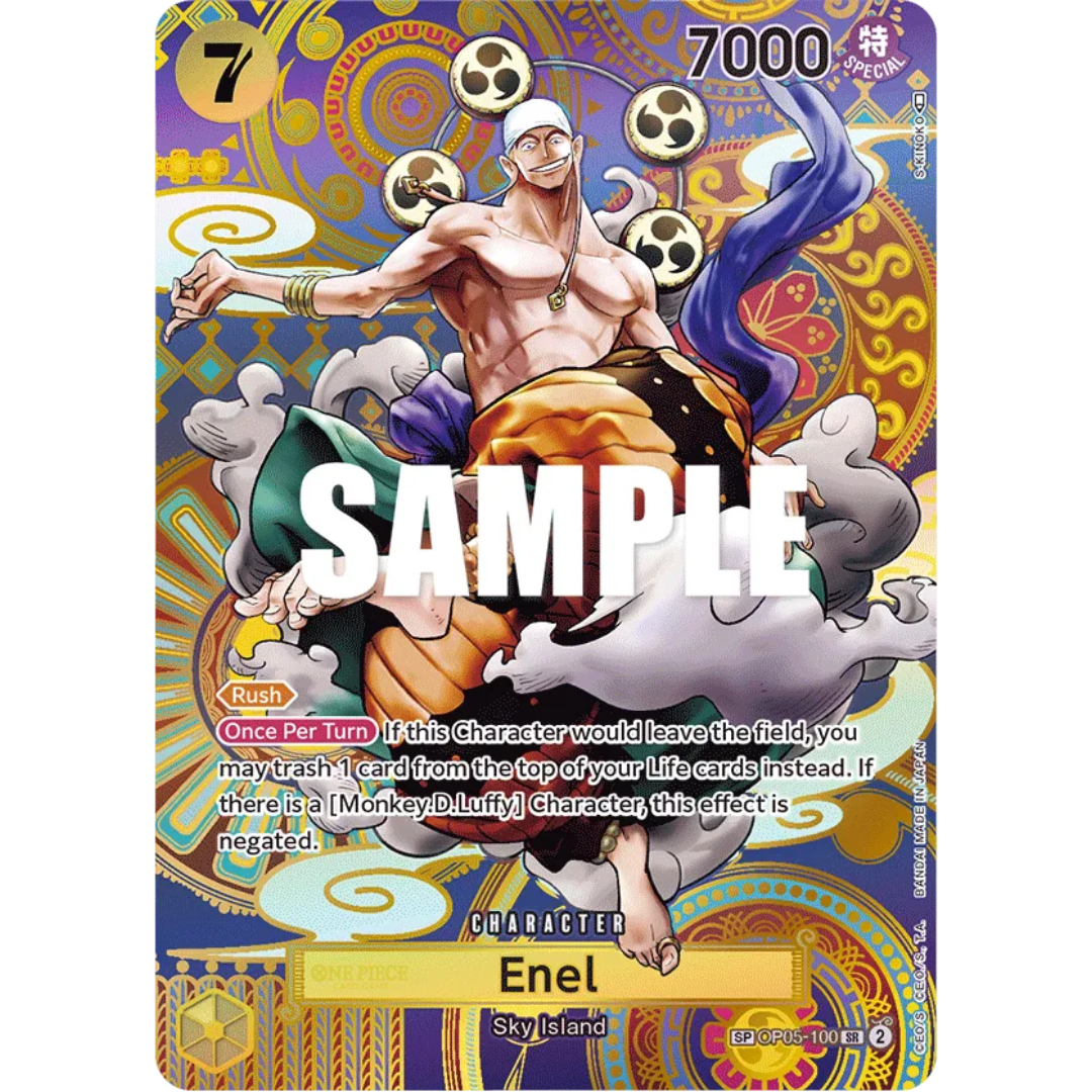 Enel (100) (SP) (OP05-100) - Awakening of the New Era Foil
