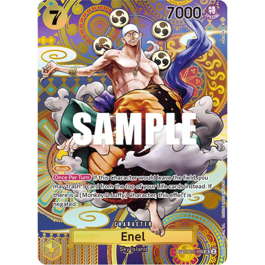 Enel (100) (SP) (OP05-100) - Awakening of the New Era Foil