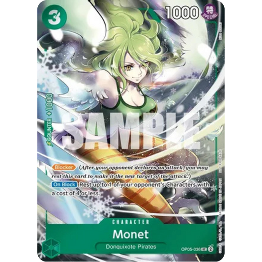 Monet (Event Pack Vol. 3) (OP05-036) - One Piece Promotion Cards Foil