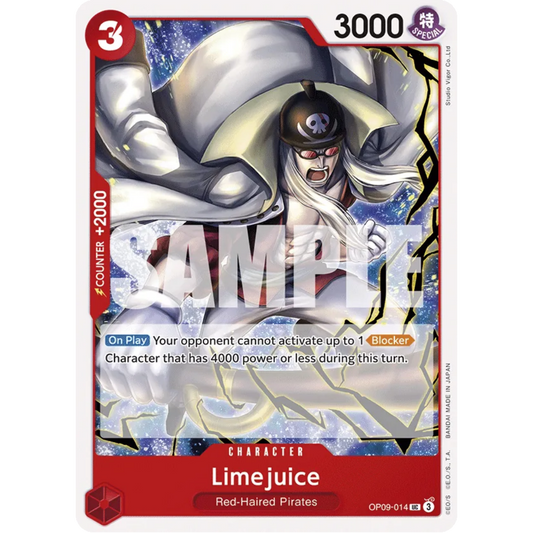 Limejuice (Reprint) (OP09-014) - Starter Deck 23: RED Shanks
