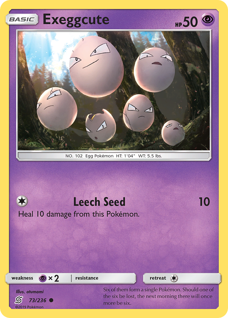 Exeggcute 073  SM  Unified Minds - Common